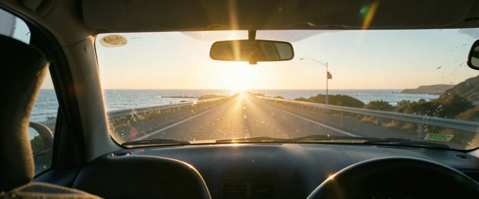 Salt Air Drive — Flux AI prompt