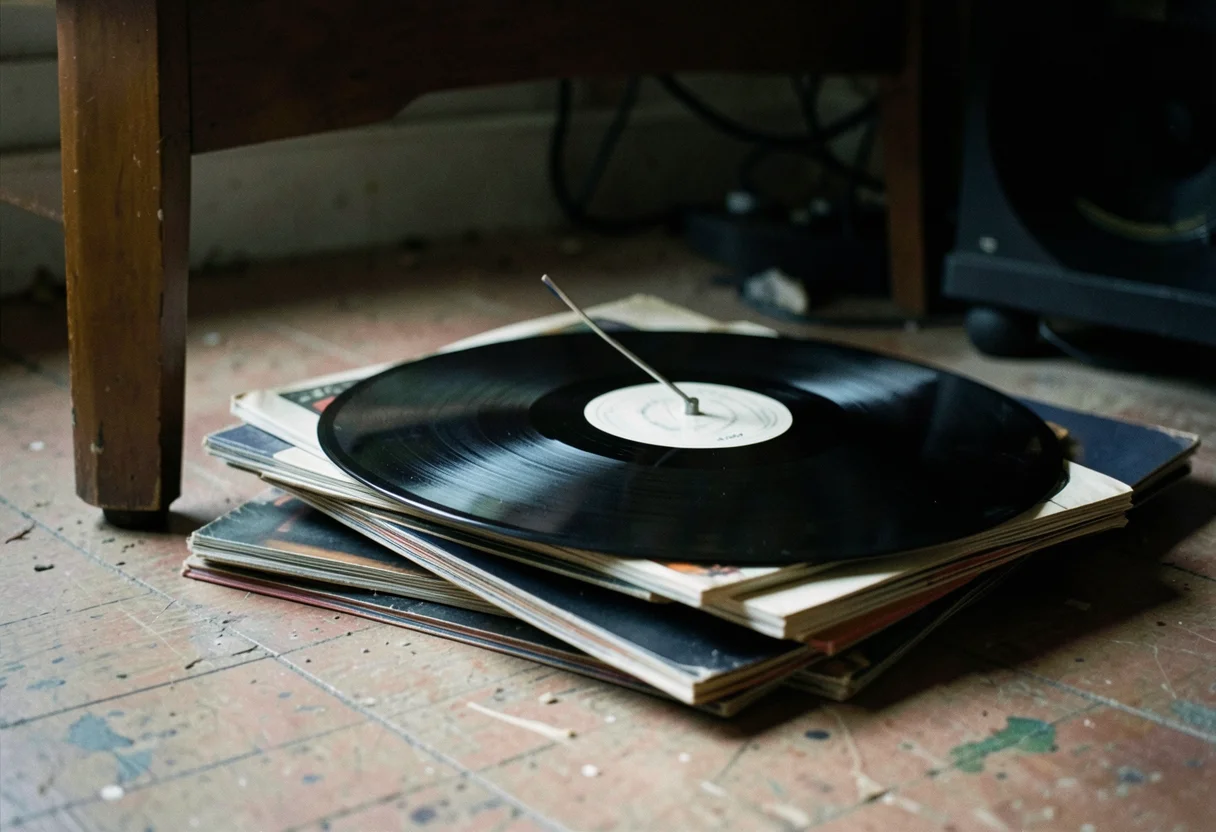 Record Static — Flux AI prompt