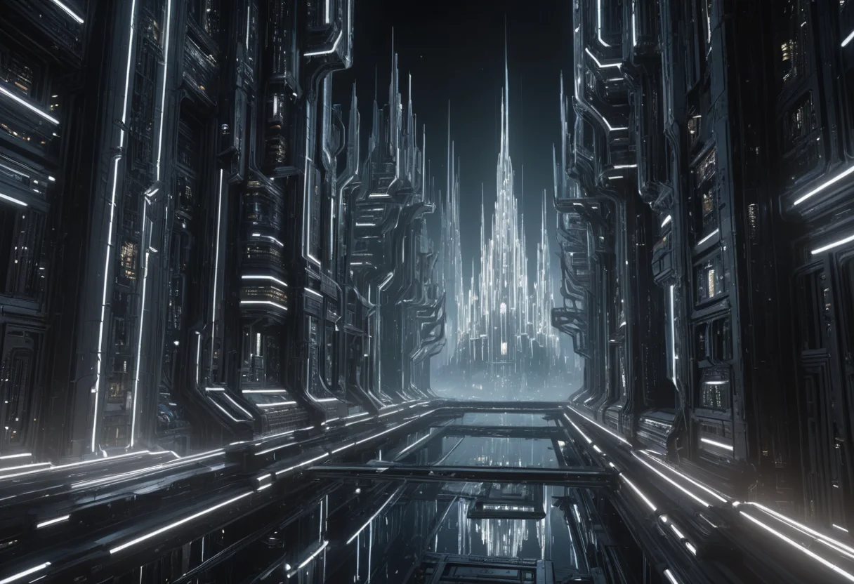 Luminous Sky-City — SDXL AI prompt