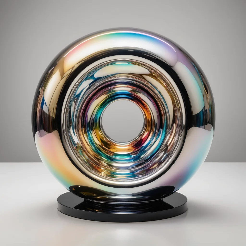 Fluid Geometry Oscillation — SDXL AI prompt