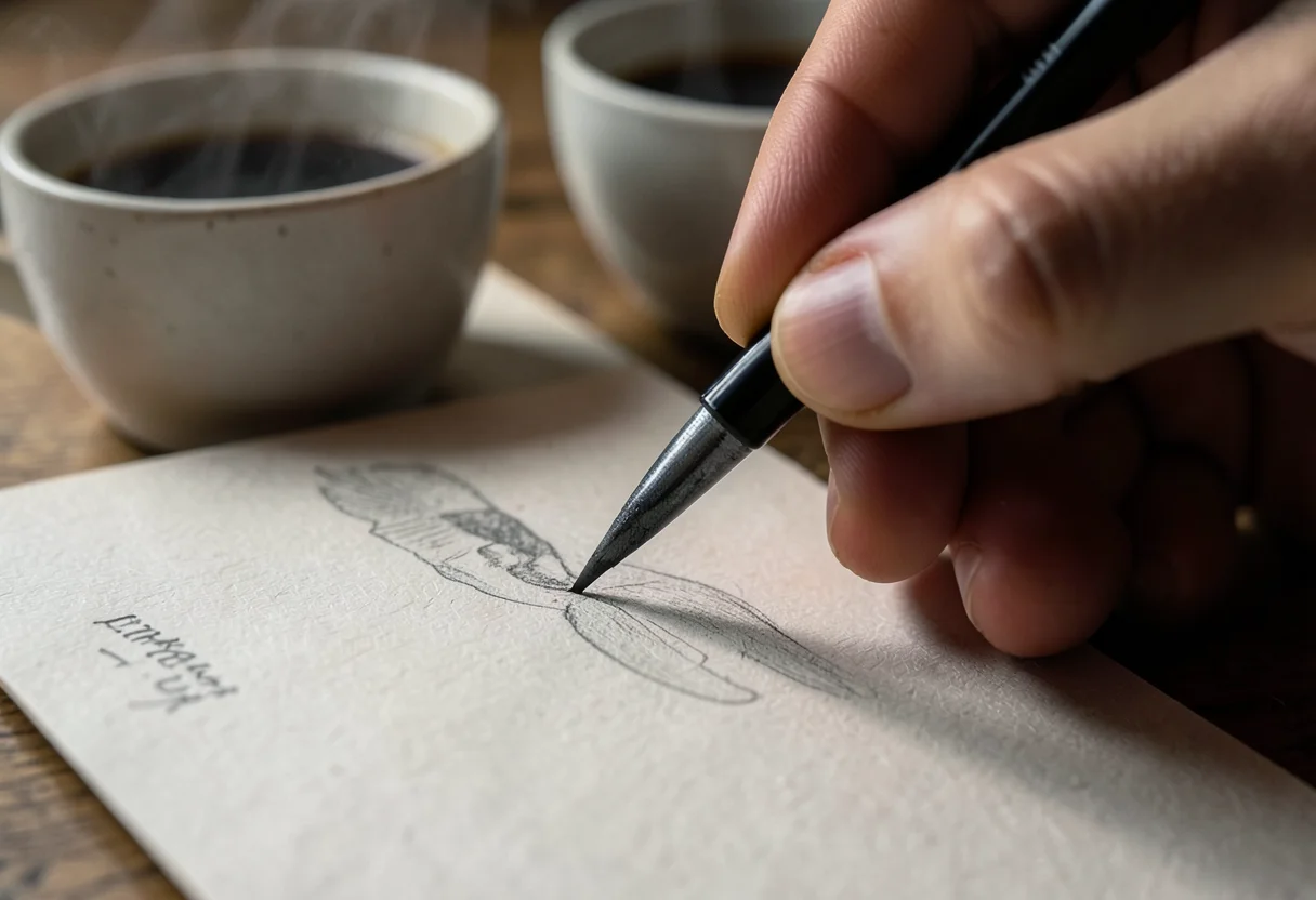 Deep Focus Study — Flux AI prompt