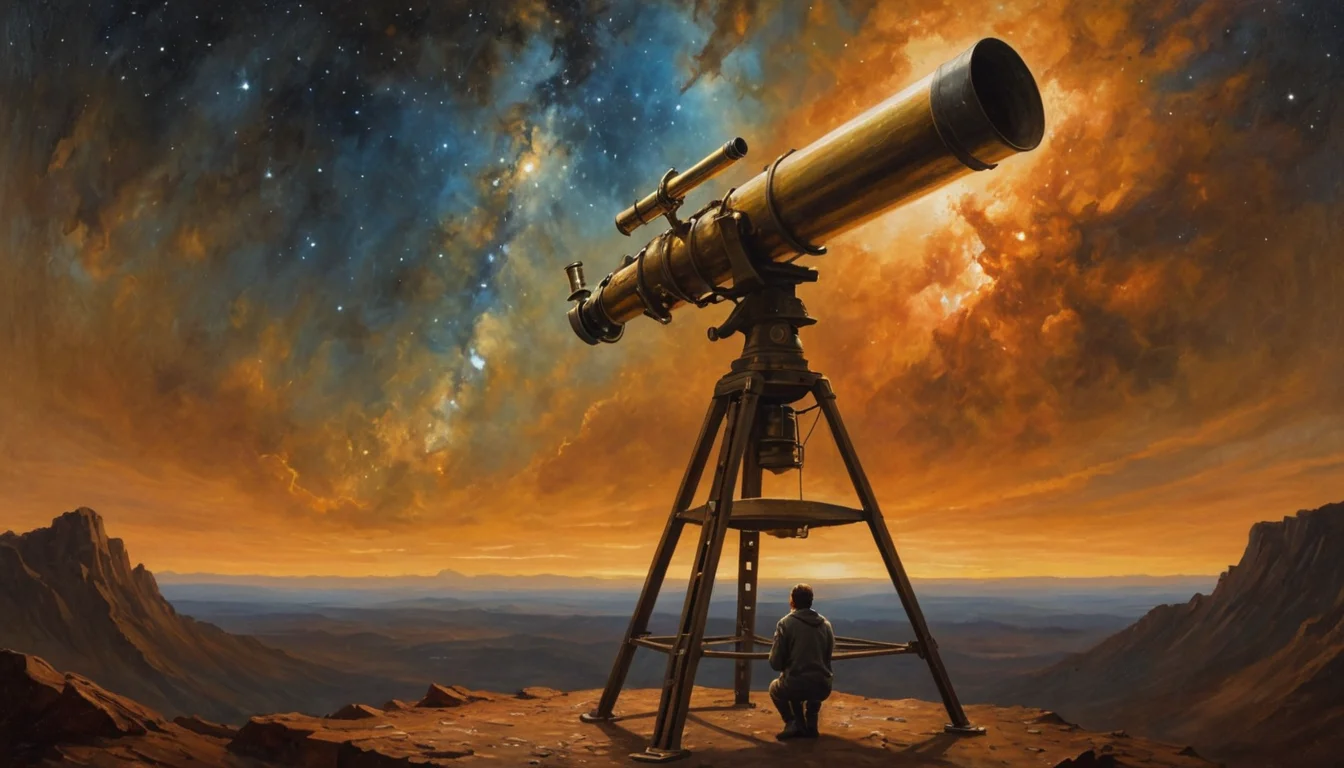 The Forgotten Astronomer — SDXL AI prompt