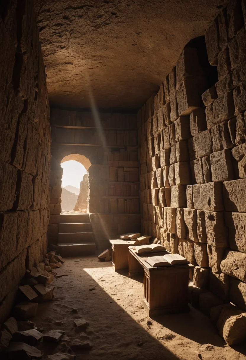 Stone Scroll Archive — SDXL AI prompt