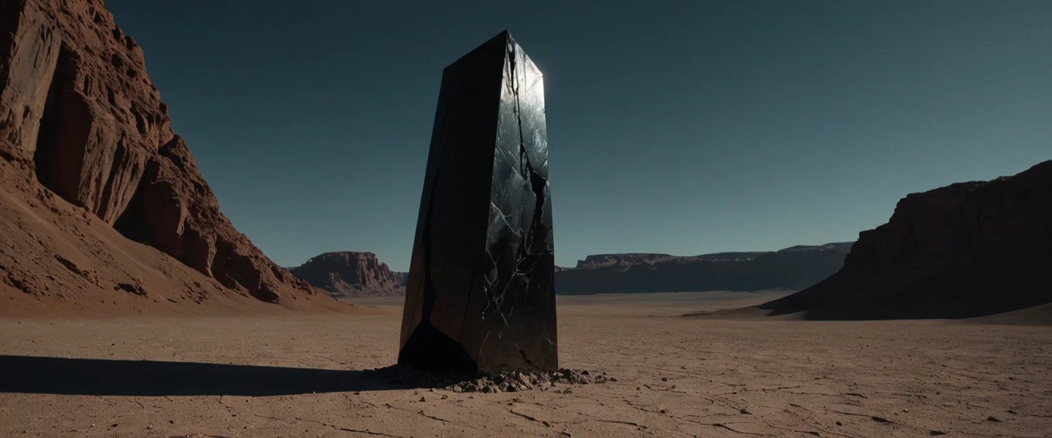 Monolith of Impossible Geometry — SDXL AI prompt