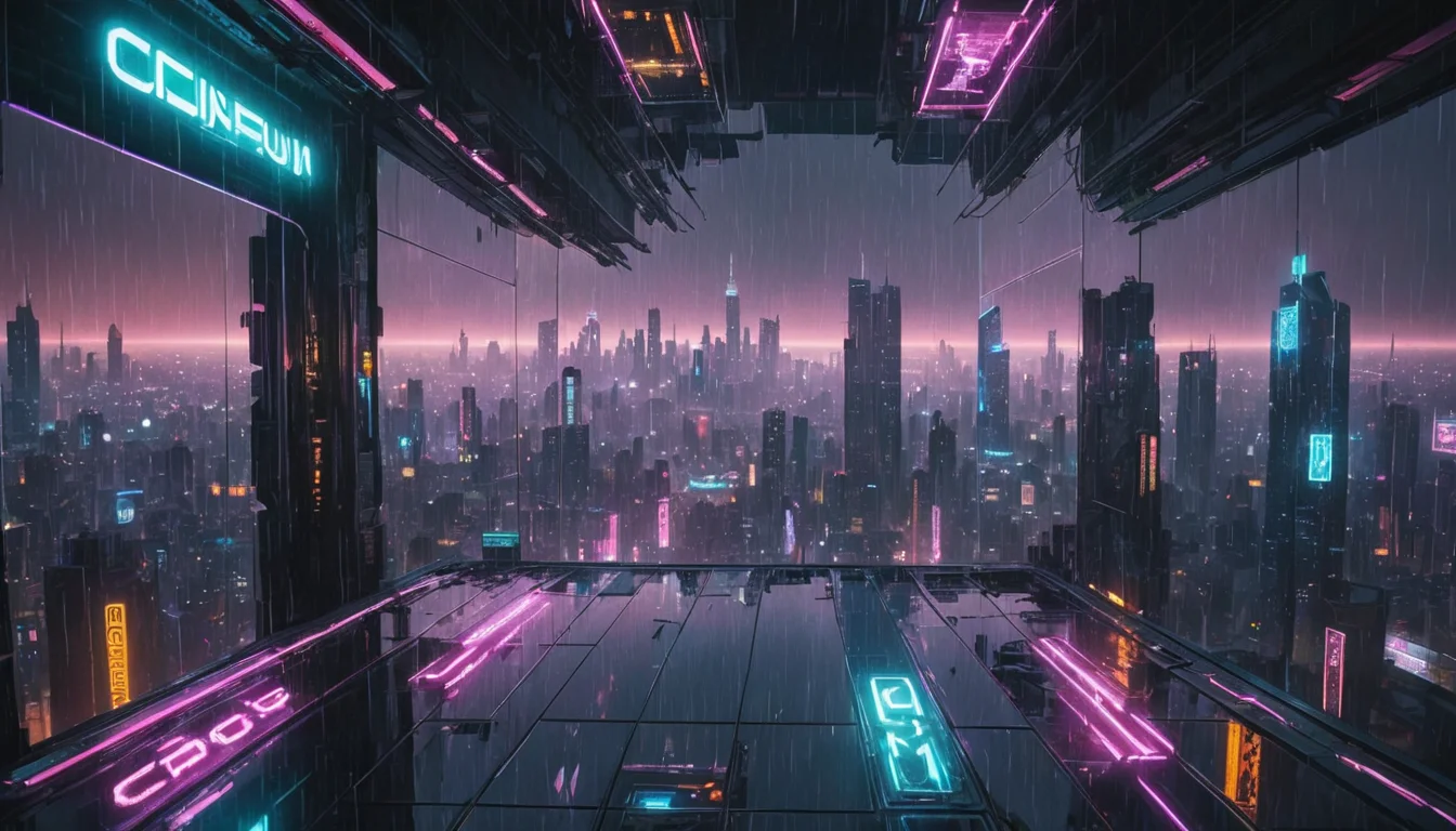Fractured Skyline — SDXL AI prompt