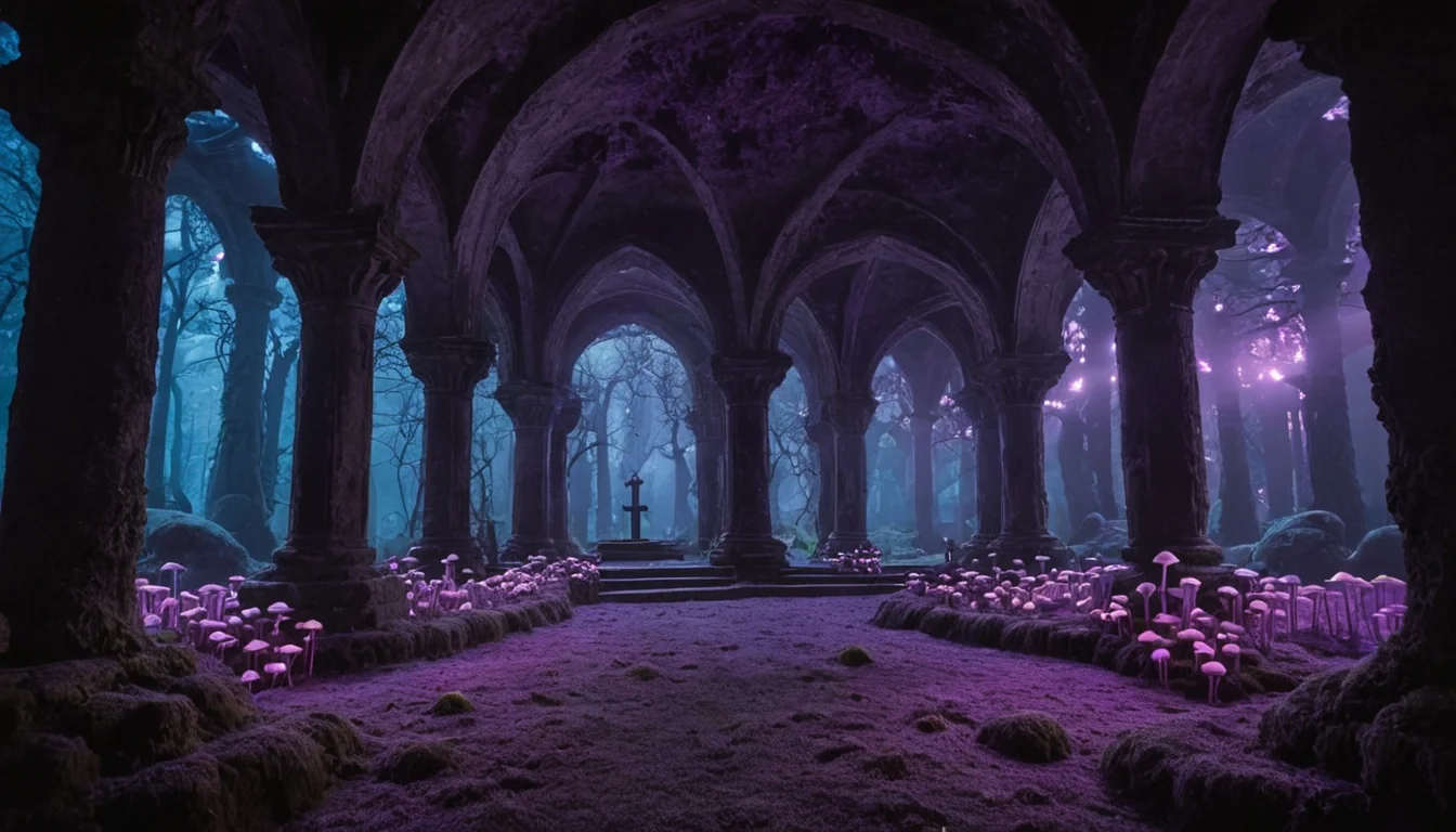 Spore Sanctum — SDXL AI prompt