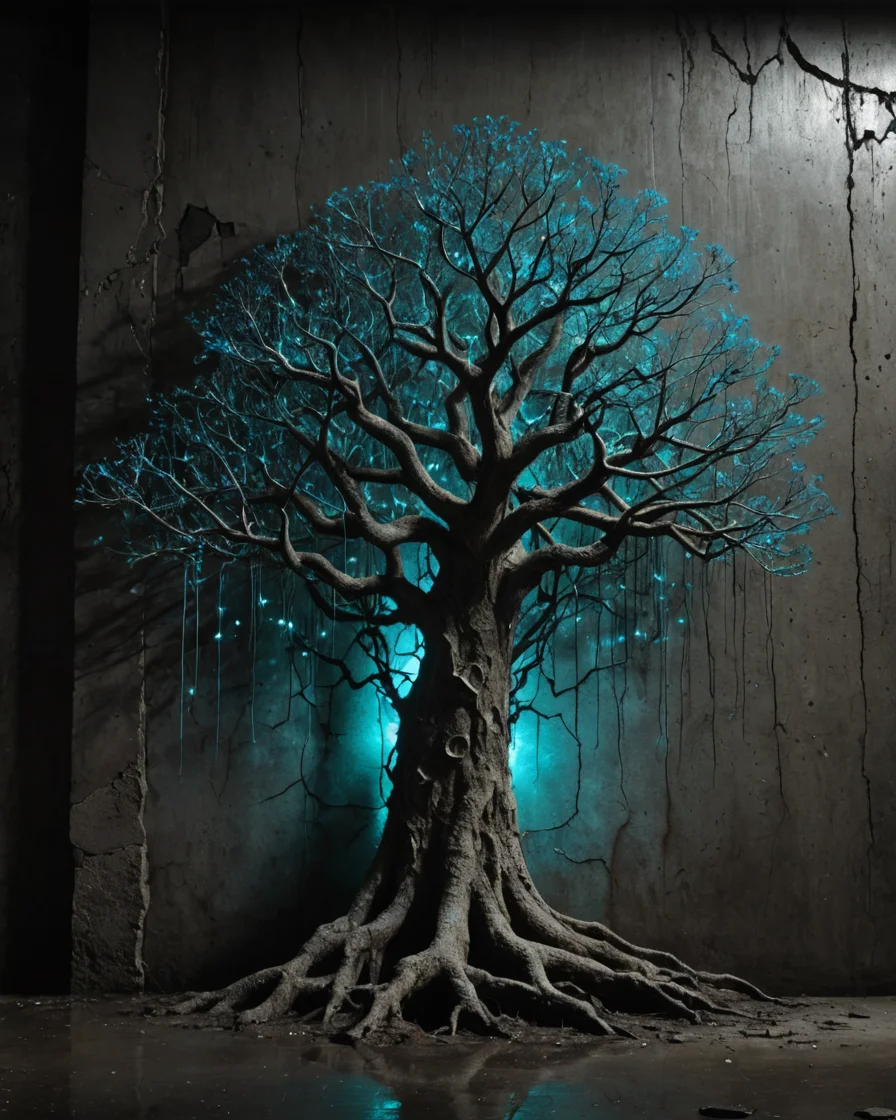 Fungal Monolith — SDXL AI prompt