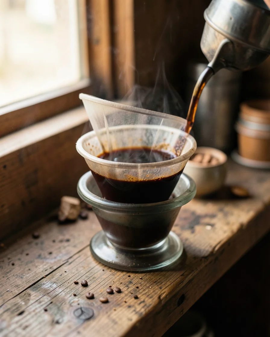 Espresso Ritual — Flux AI prompt