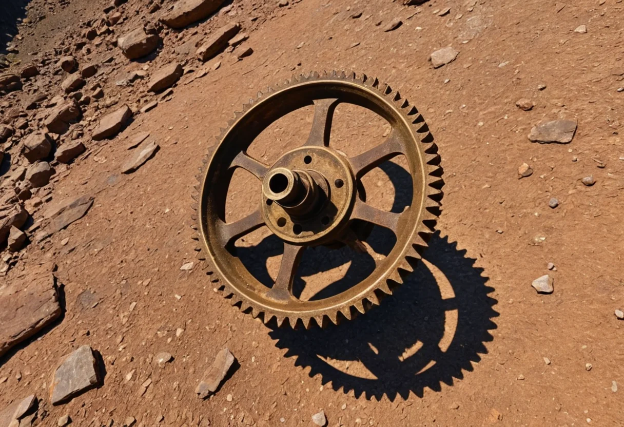 Gear Canyon — SDXL AI prompt