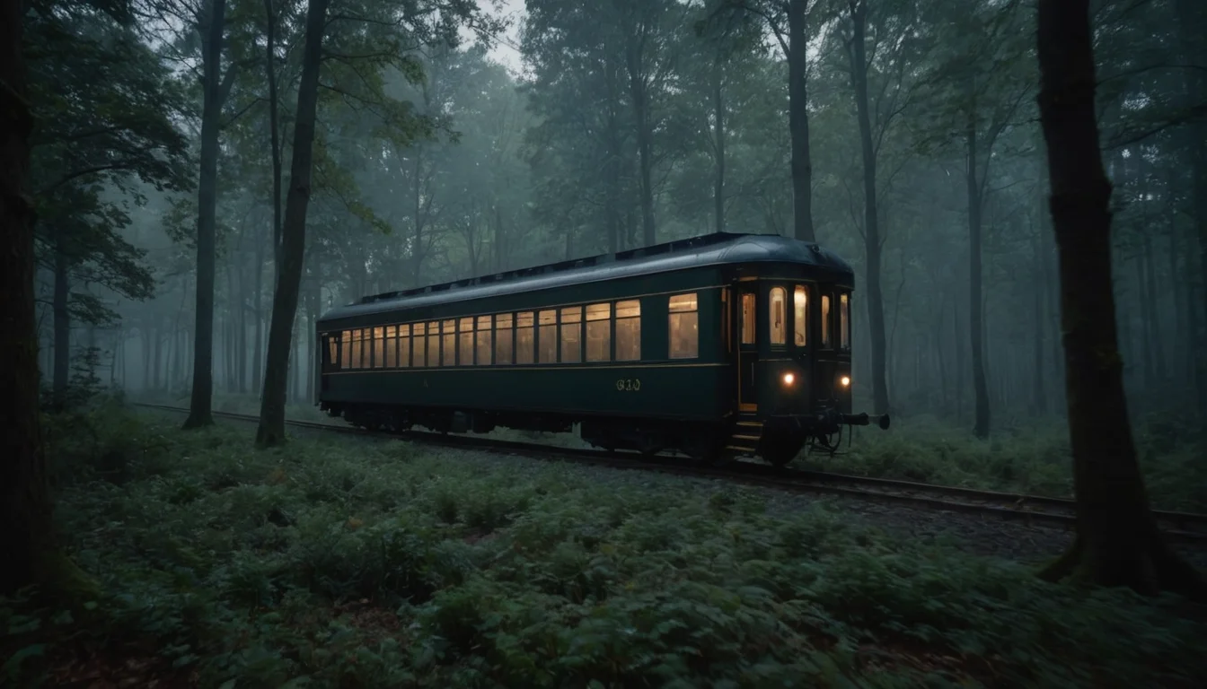 Ghost Train Carriage — SDXL AI prompt
