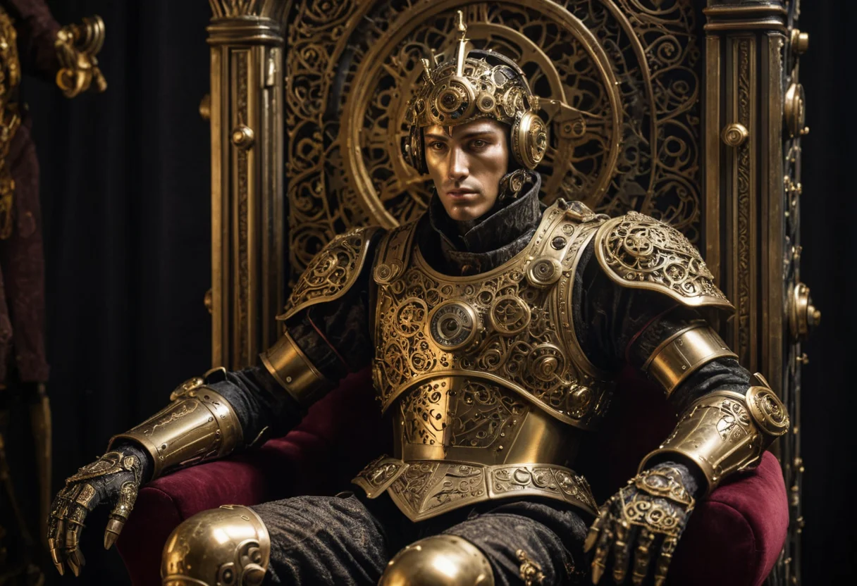 Clockwork King — SDXL AI prompt