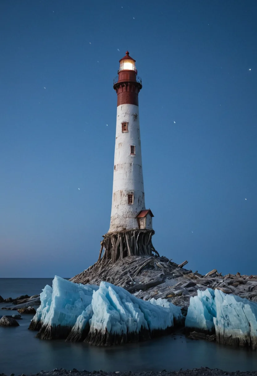 Petrified Beacon — SDXL AI prompt