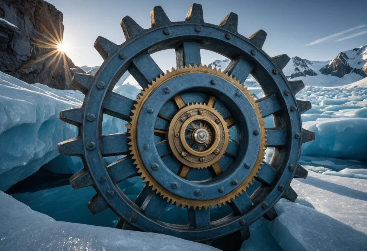 The Frozen Engine — SDXL AI prompt
