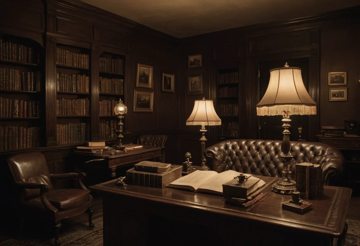 Gloomy Victorian Interior — SDXL AI prompt