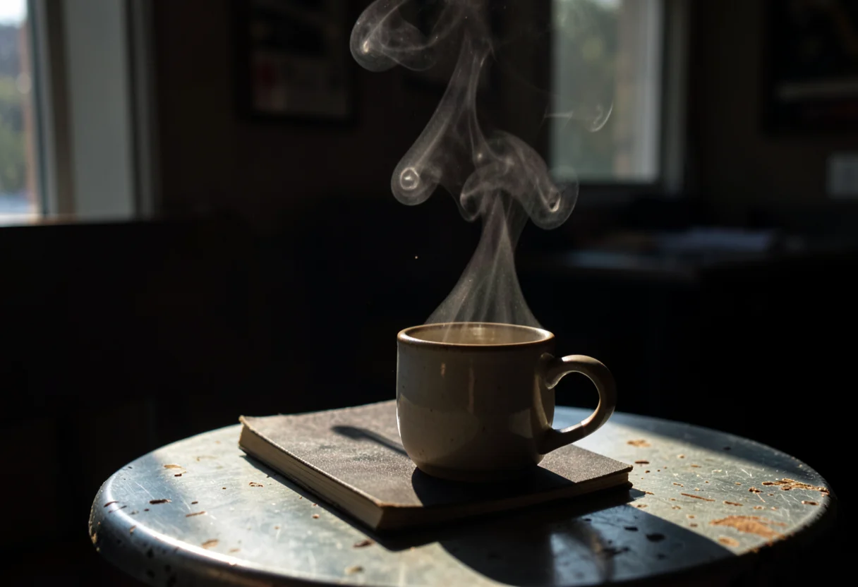 Amber Morning Ritual — Flux AI prompt