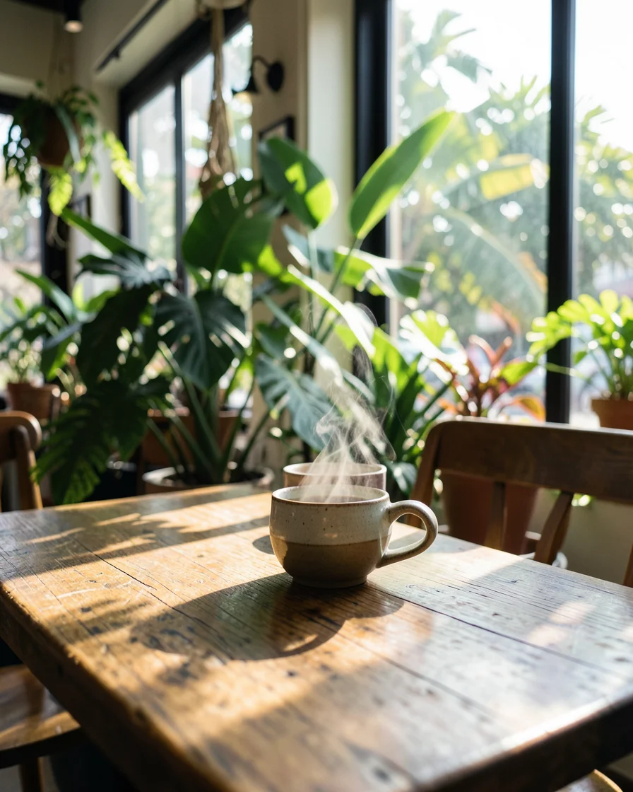 The Indoor Jungle — Flux AI prompt