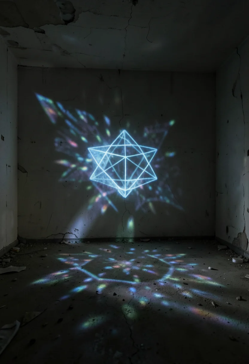 Ephemeral Projection — Flux AI prompt