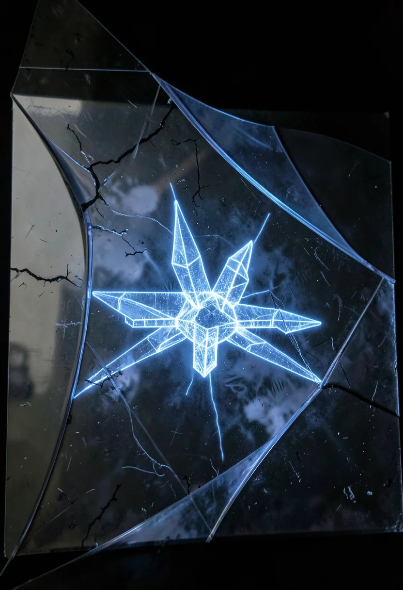 Sharp Refraction Field — Flux AI prompt