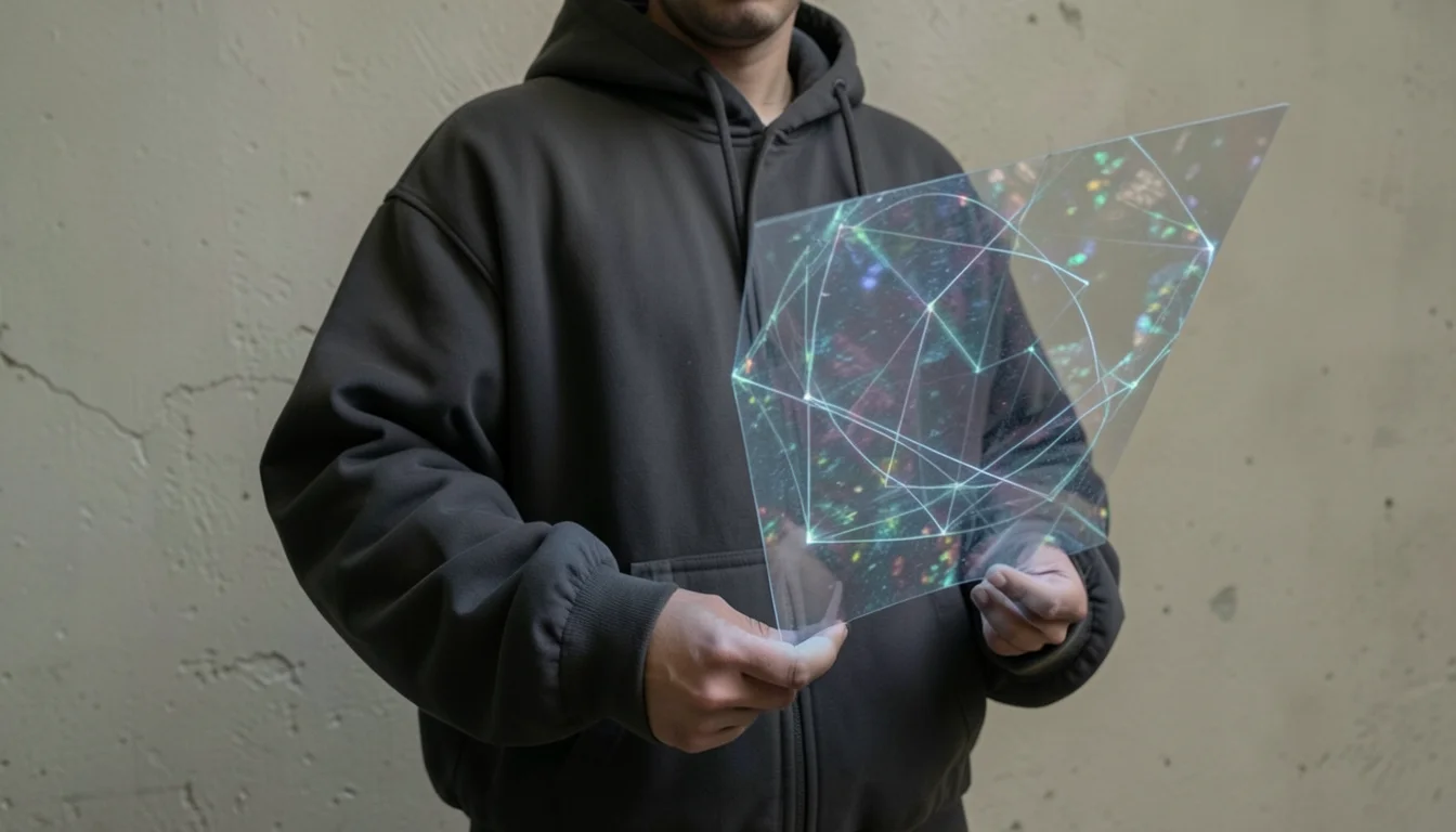 Digital Mirage — Flux AI prompt