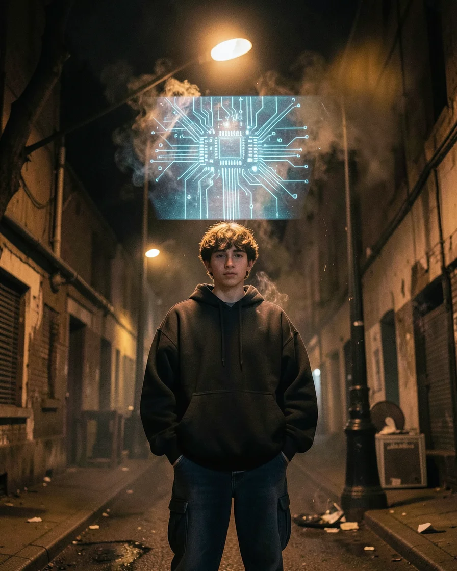 Synthetic Drip — Flux AI prompt