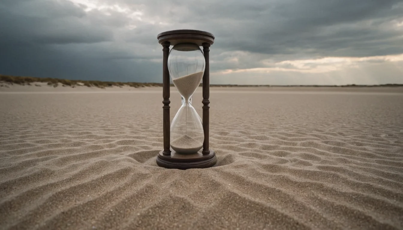 Temporal Sand Field — SDXL AI prompt