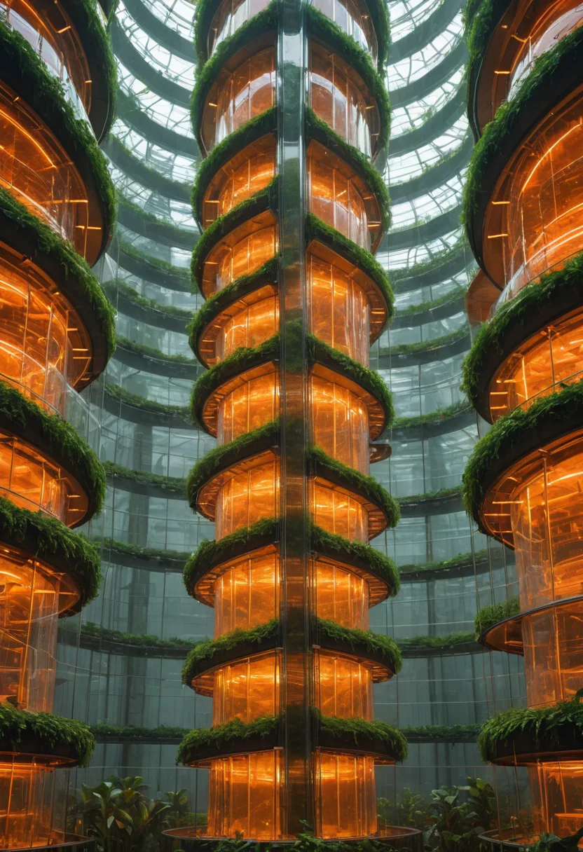 Hydroponic Monolith — SDXL AI prompt