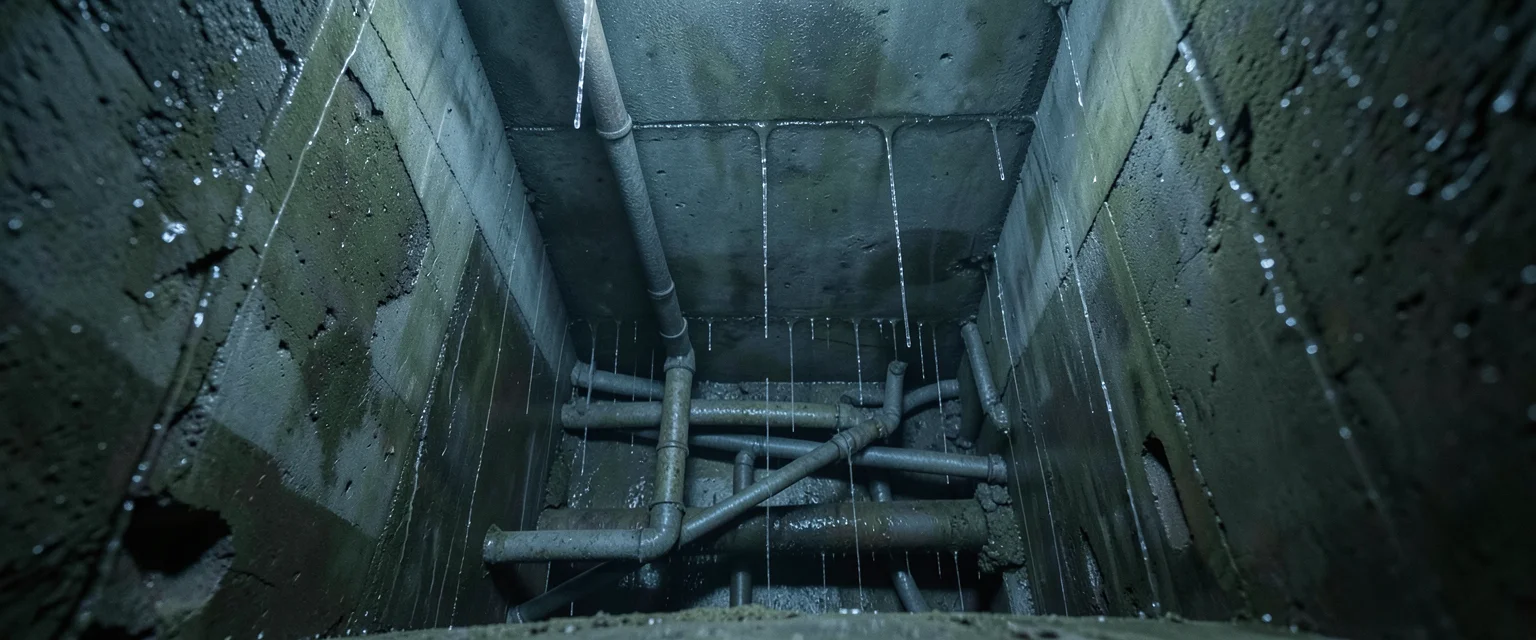 Subterranean Structure — Flux AI prompt