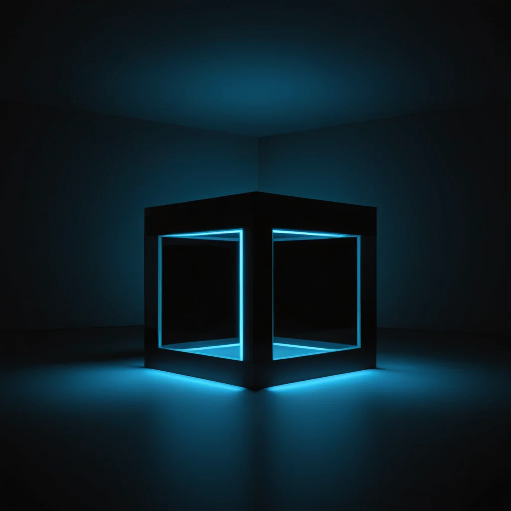 Impossible Geometry Cube — SDXL AI prompt