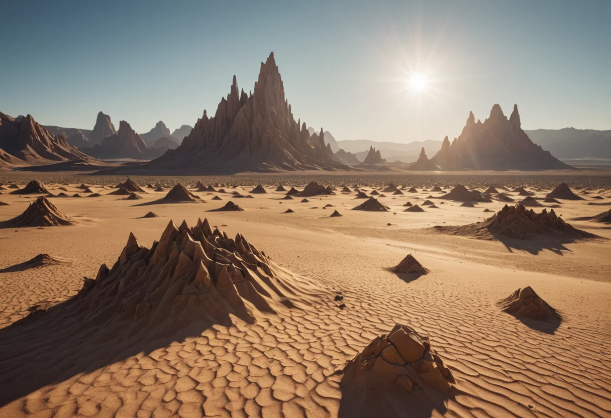 Fractured Zenith — SDXL AI prompt