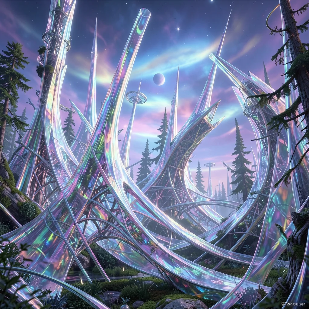 Impossible Geometry Dream — Flux AI prompt
