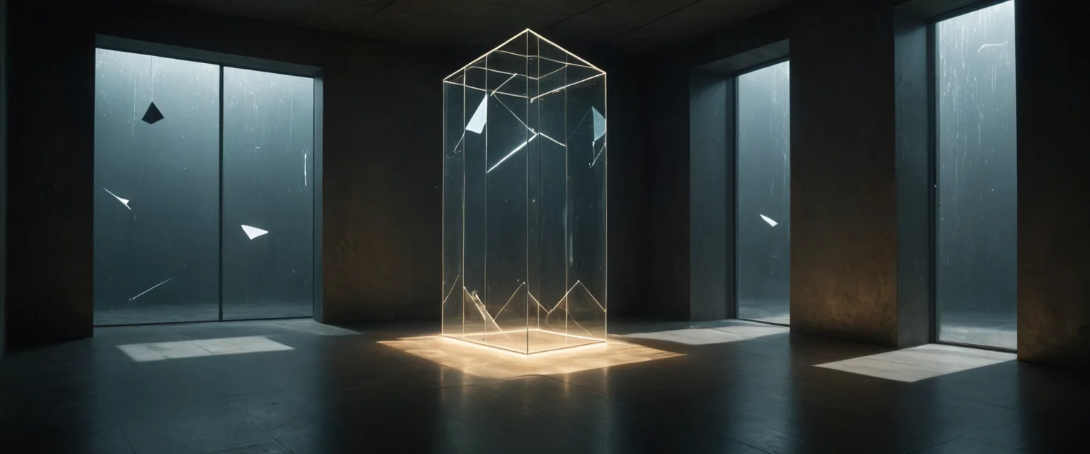 Shifting Geometry Chamber — SDXL AI prompt