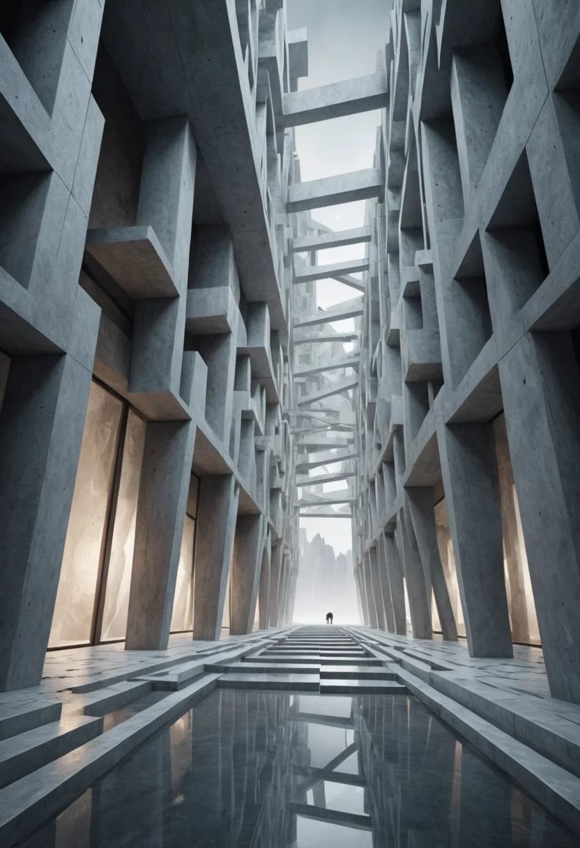 Impossible Geometry — SDXL AI prompt