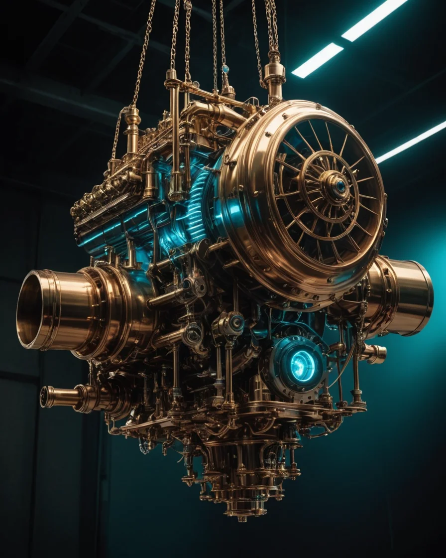 Impossible Gravity Engine — SDXL AI prompt