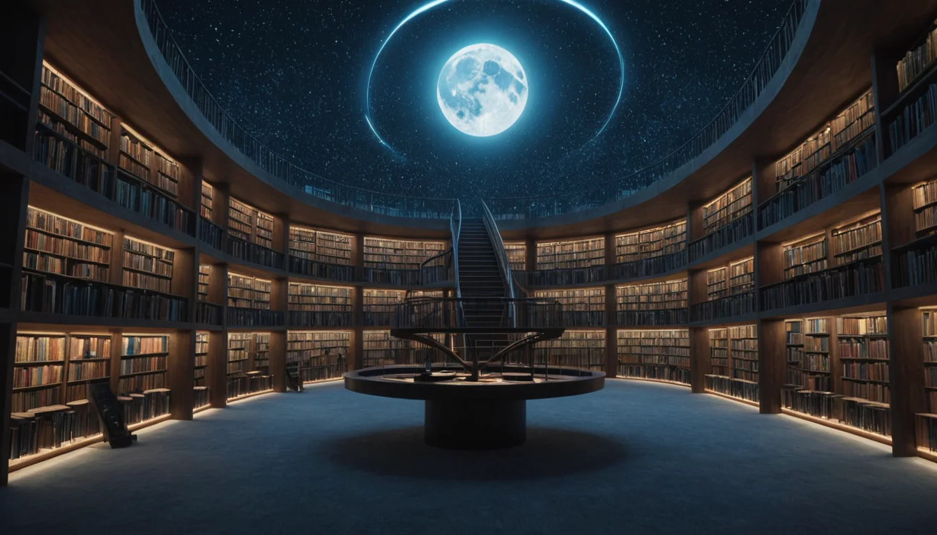 Impossible Library — SDXL AI prompt