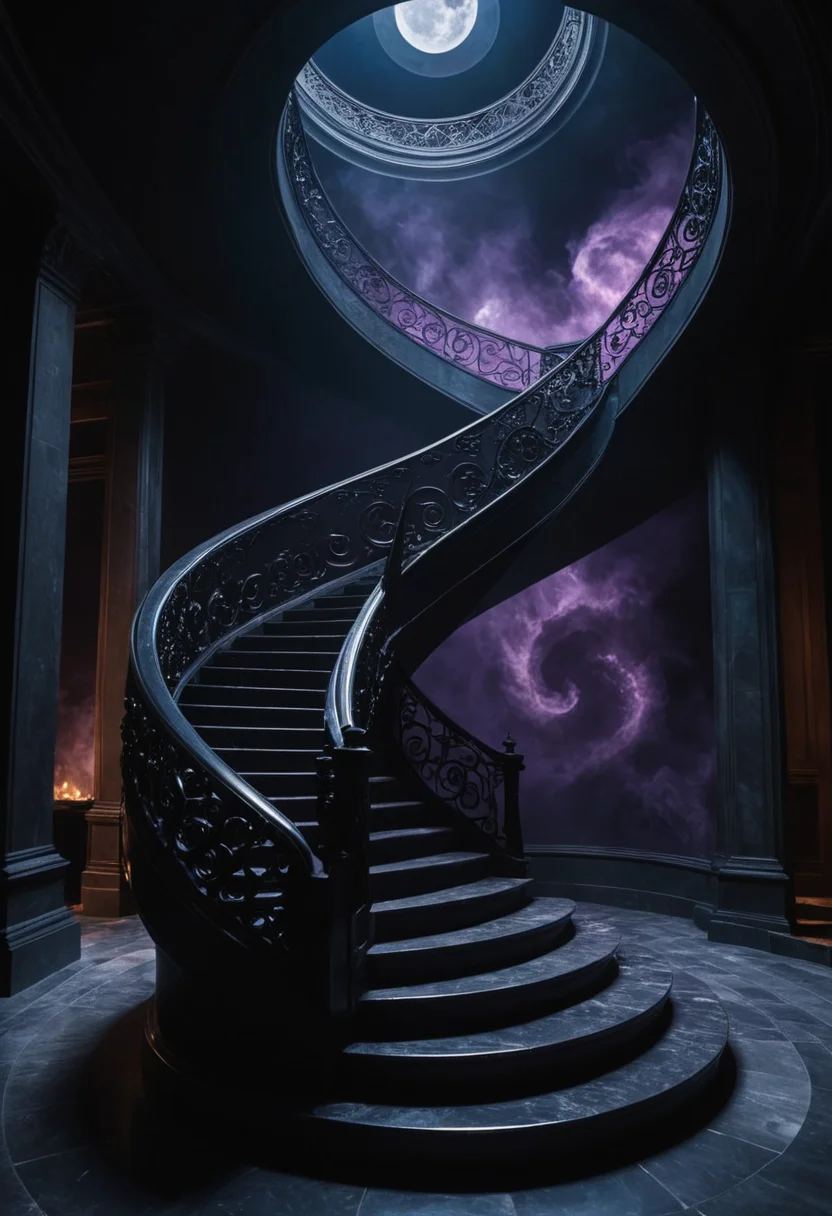 Impossible Stairway — SDXL AI prompt