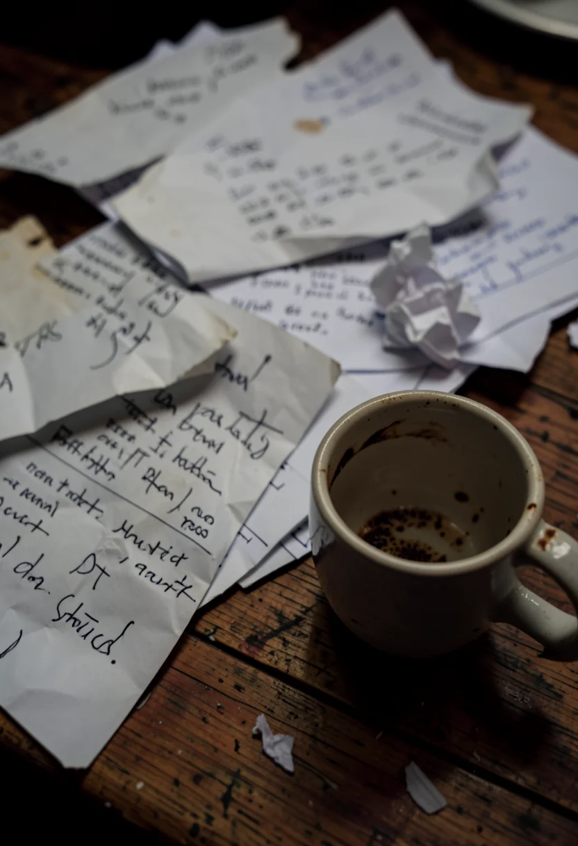 The Desk Chaos — Flux AI prompt