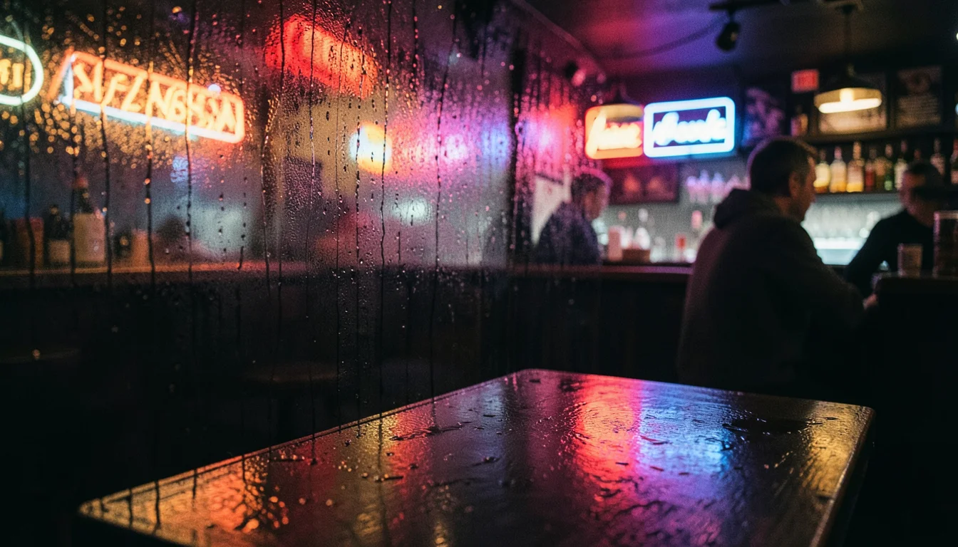 Neon Bar Glow — Flux AI prompt