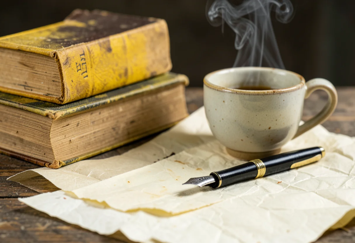 Ink and Tea — Flux AI prompt