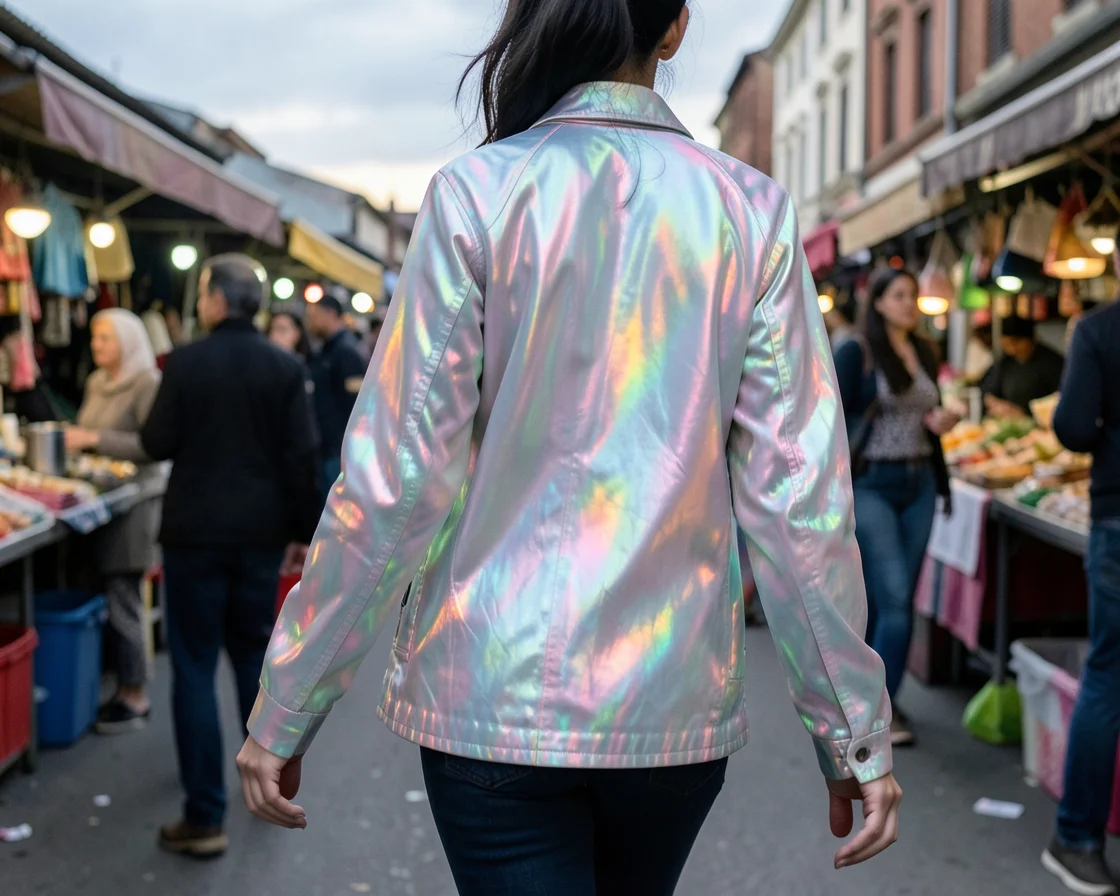 Shimmer Fabric — Flux AI prompt