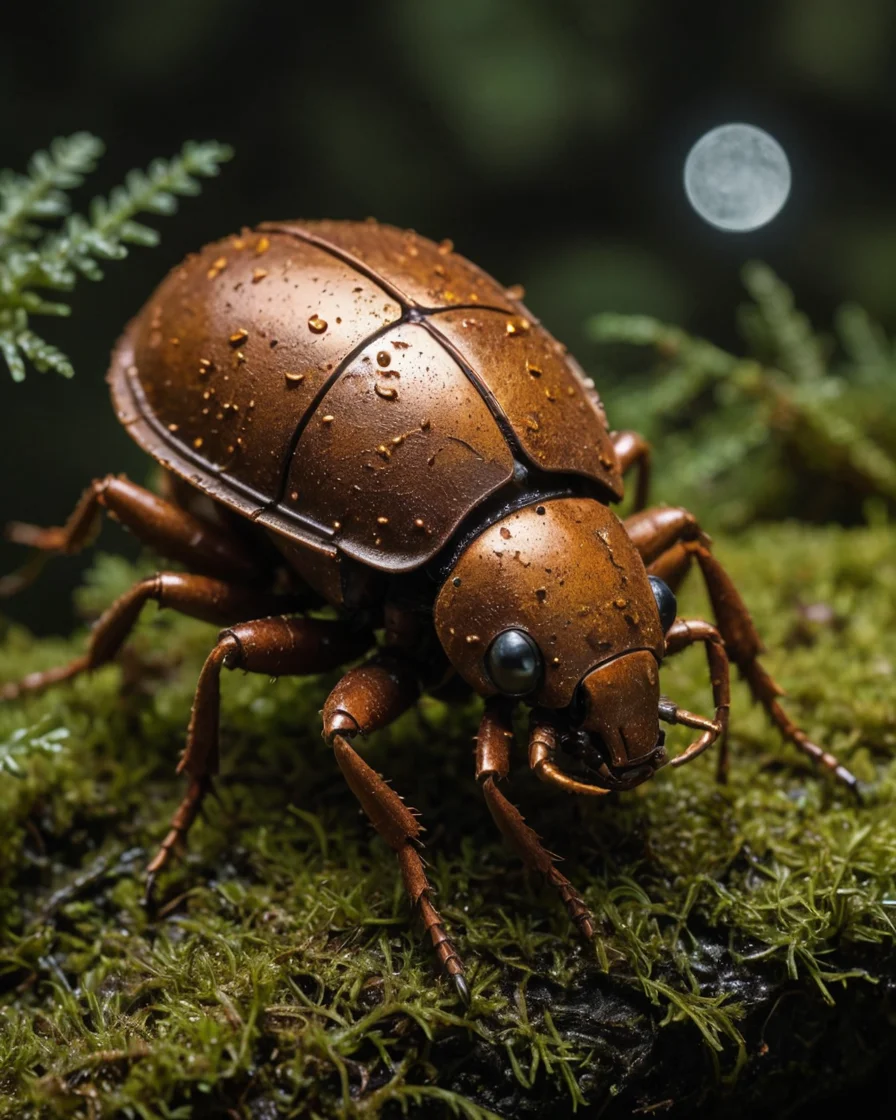 Iron Beast Study — SDXL AI prompt