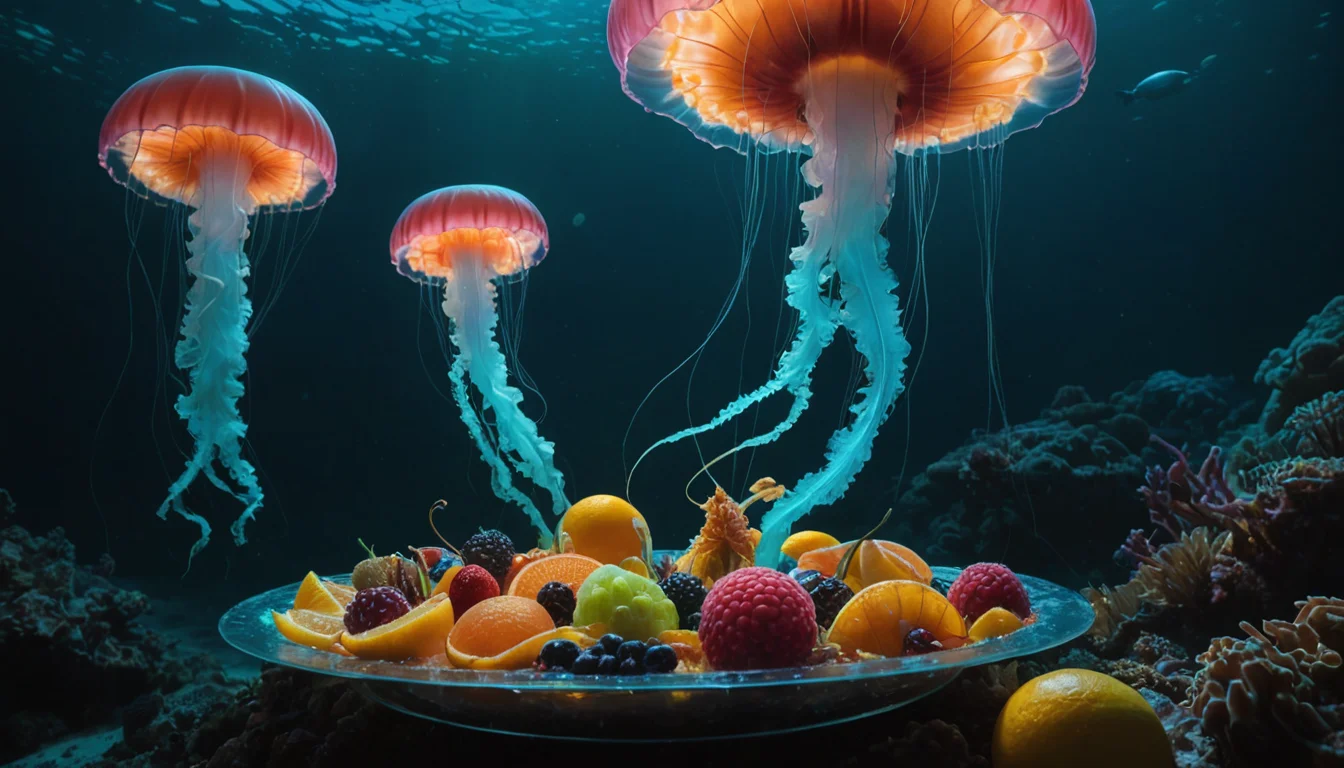 Jellyfish Banquet — SDXL AI prompt