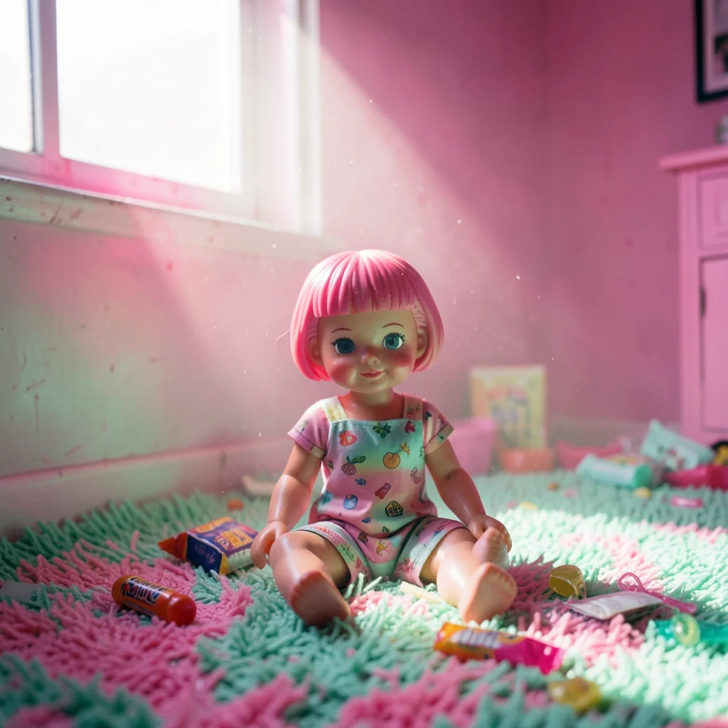 Plastic Dream Machine — Flux AI prompt
