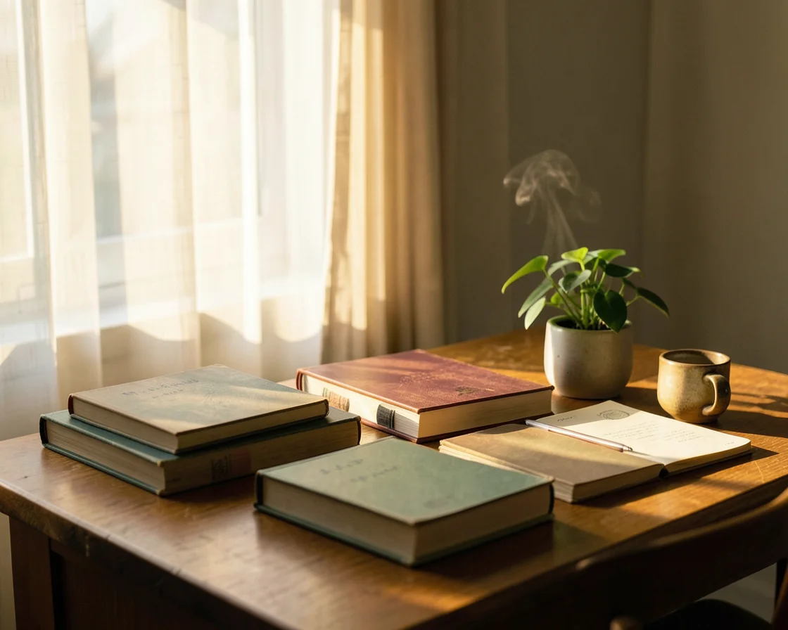 Quiet Study Glow — Flux AI prompt