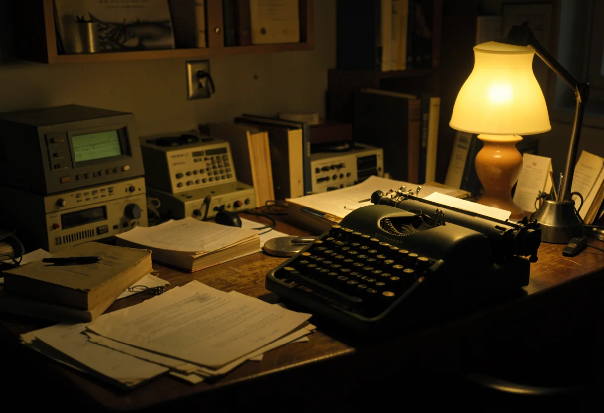 Retro Study Nook — Flux AI prompt