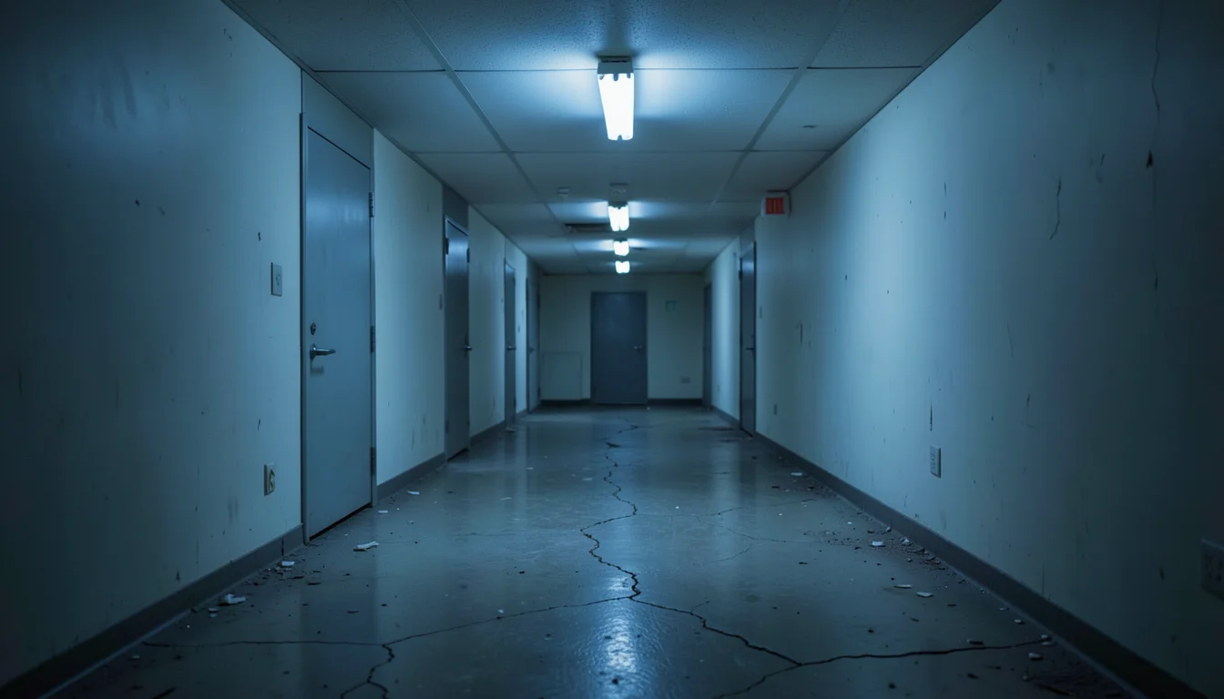 Liminal Hallway — Flux AI prompt