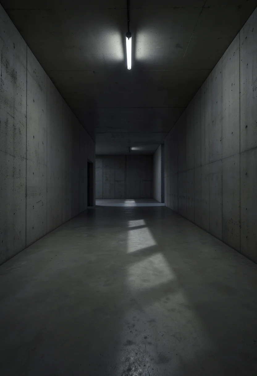 Empty Corridor — Flux AI prompt