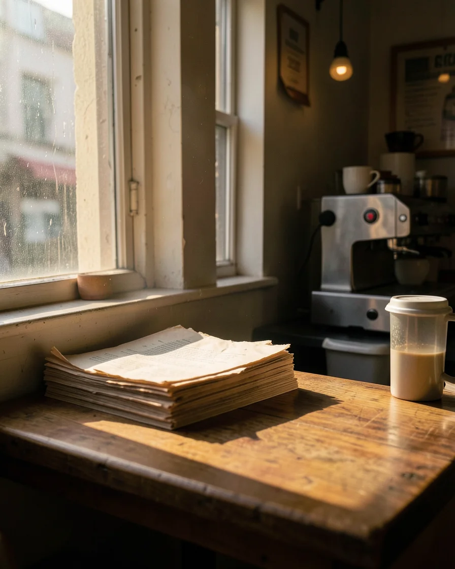 Liminal Study Nook — Flux AI prompt