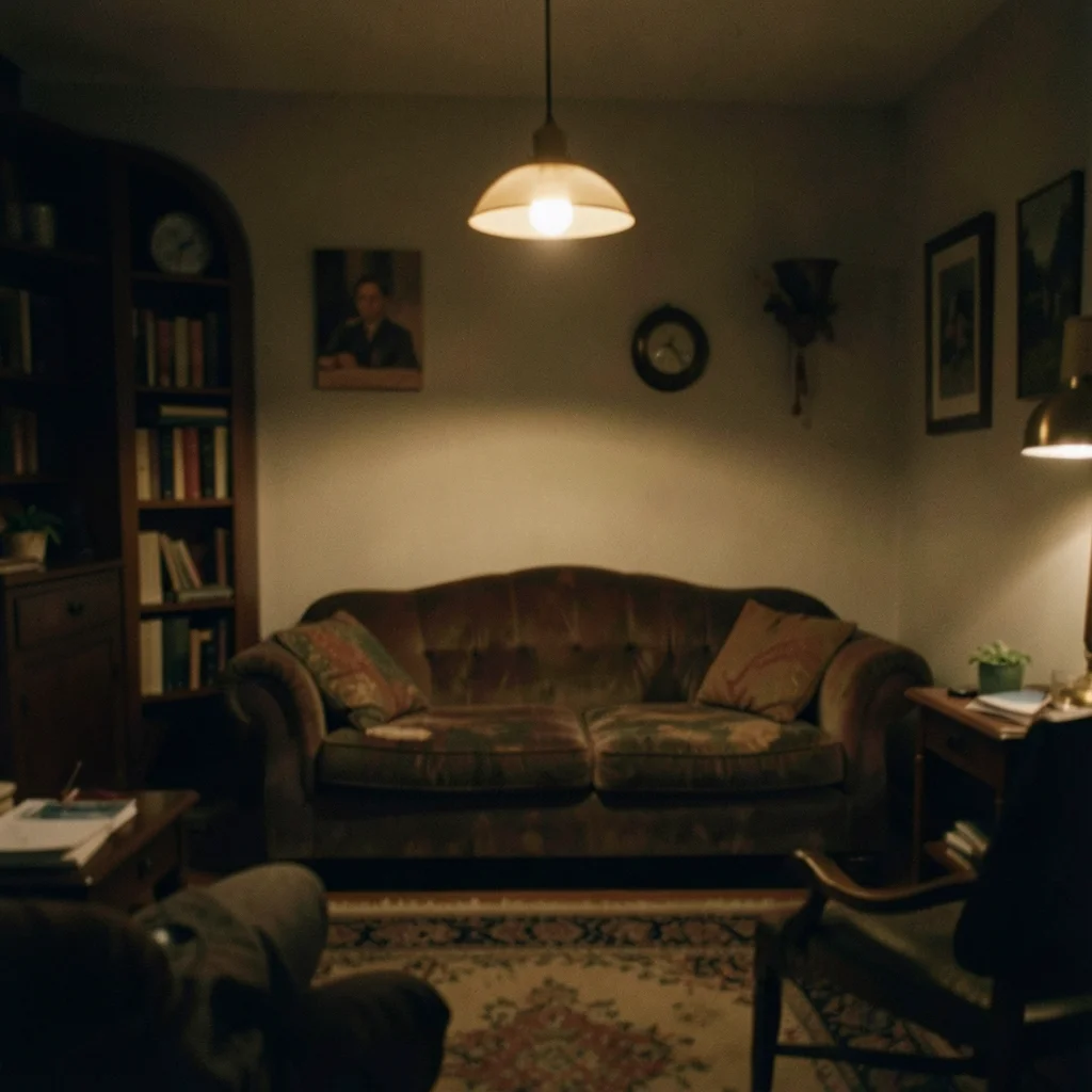 After Hours Sit — Flux AI prompt