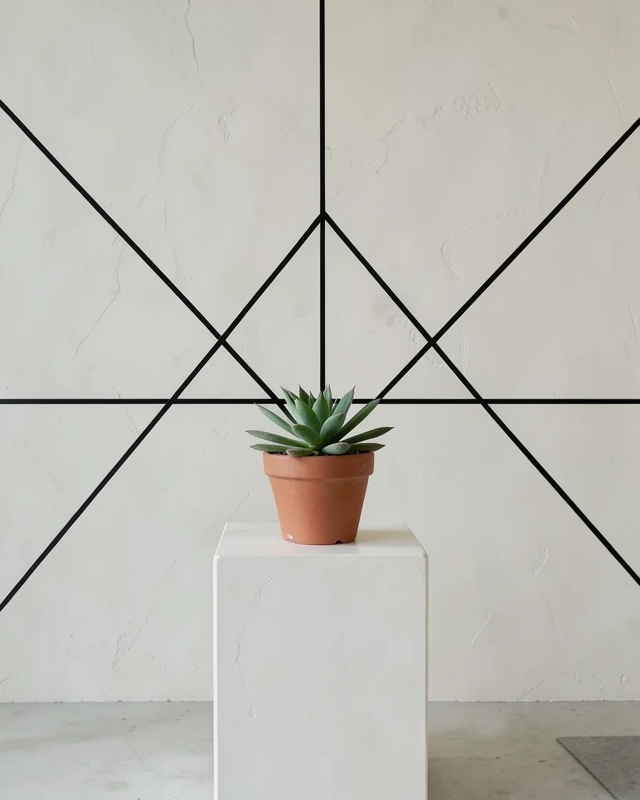 Clean Geometry — Flux AI prompt