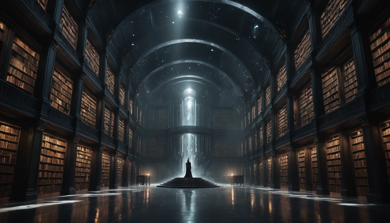 Liquid Archive of the Void — SDXL AI prompt